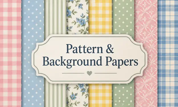 Sample Image of Pattern & Background Papers