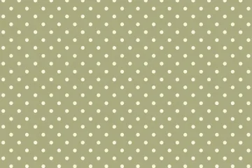Country Farmhouse Digital Paper - Country Green Polka Dots