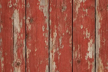 Country Farmhouse Digital Paper - Barn Red Wood